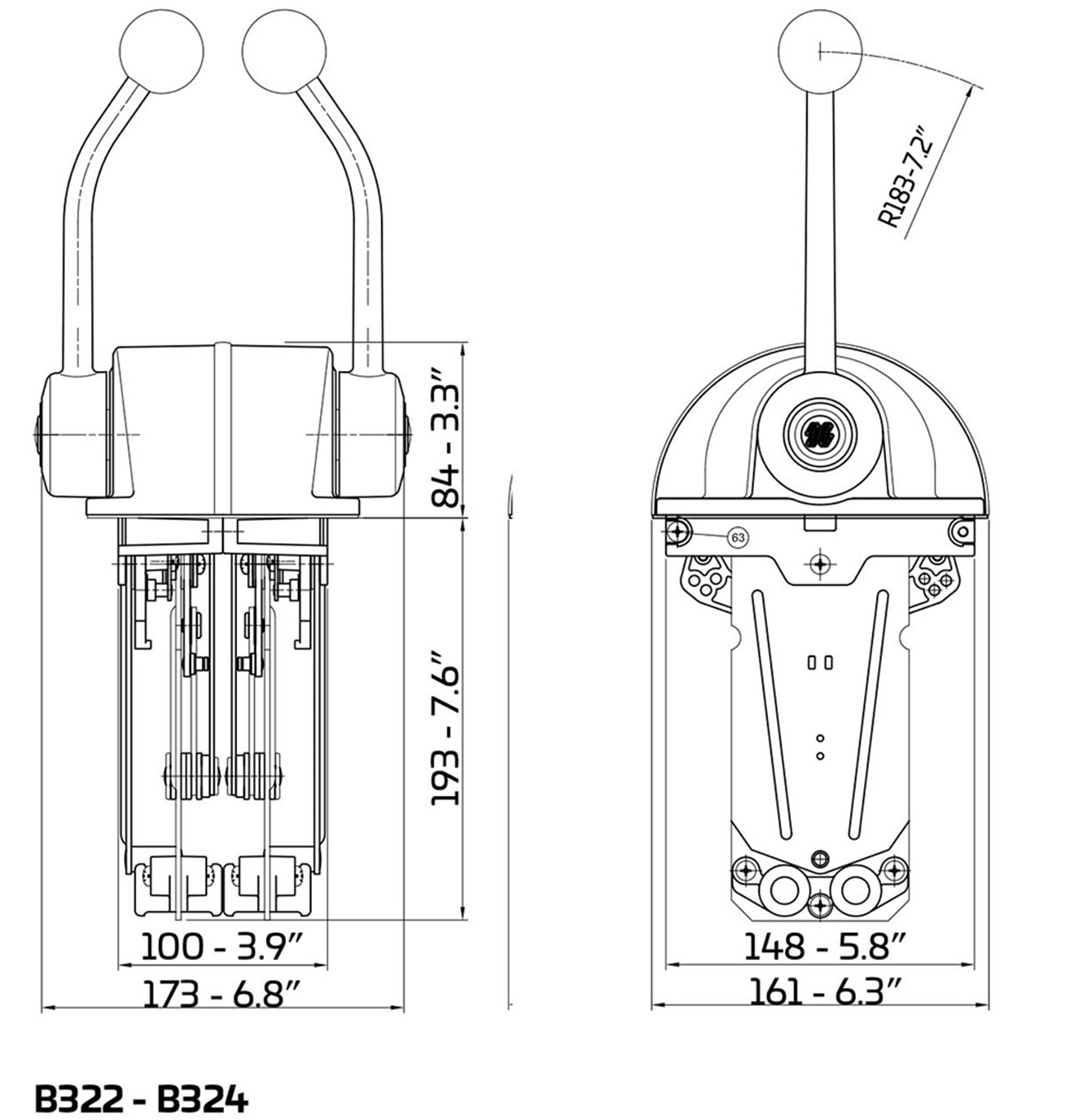 B322 Controller Specifications