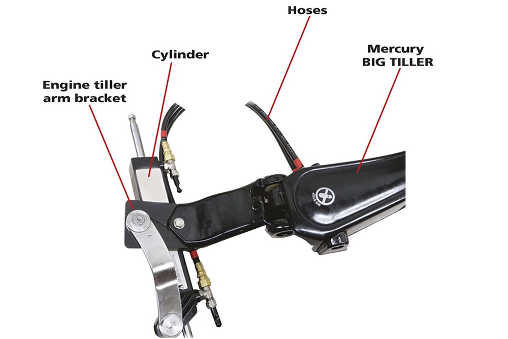 ZTF Zero Torque Tiller Steering for Mercury and Yamaha Outboards
