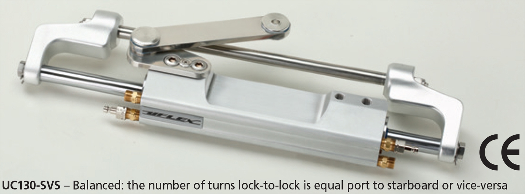 UC130-OBF Hydraulic Boat Steering Cylinder Front Mount