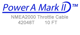 42048T NMEA 2000 Throttle Cable 10 Ft Length