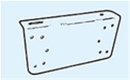 S56 Lacing Cuff Control Box Bracket for Single Lever Controls