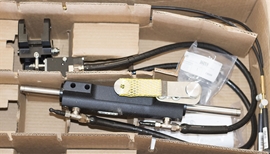 ZTF Mercury M2 Outboard Steering System includes all parts needed to install.