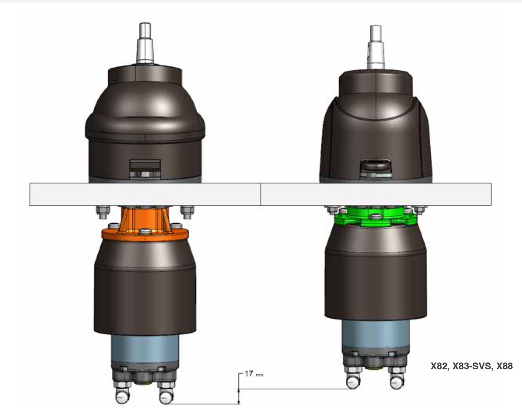 X82 43187N Tilt Mechanism With Mounting Hardware Specifications X82 43187N Tilt Mechanism With Mounting Hardware