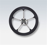 V29B 42846 Y Black Poly Grip Ss Spokes 13.8