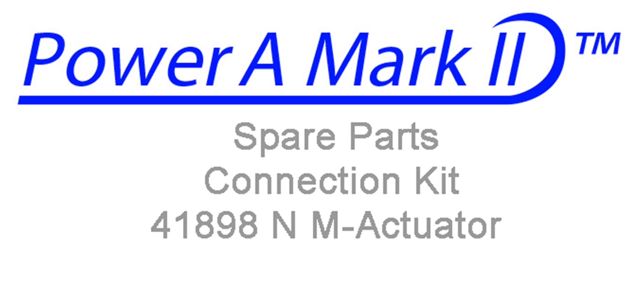 41898N Mech Cable Connection Kit To M Actuator
