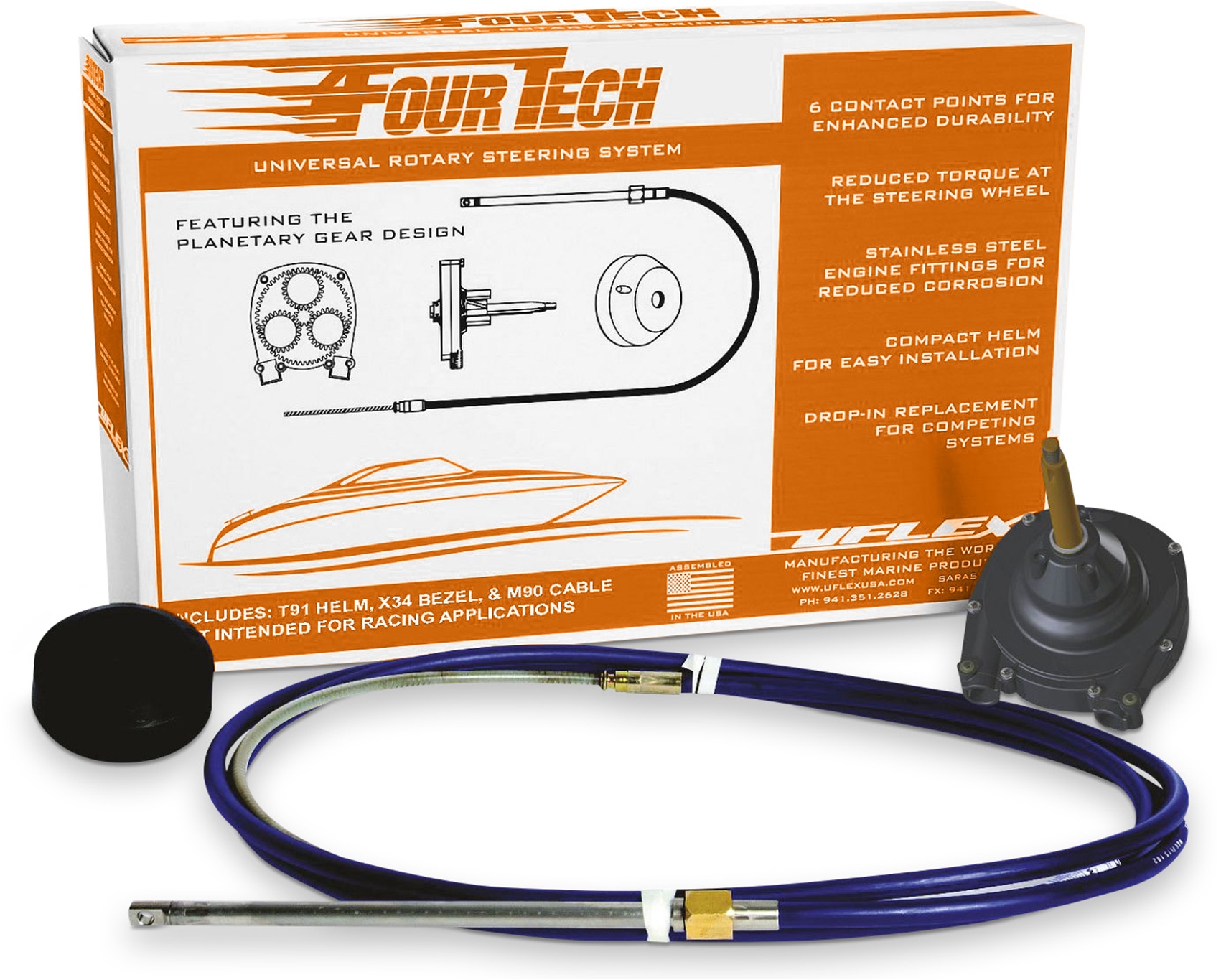 Fourtech-I™ 18 Feet Rotary Packaged Steering System