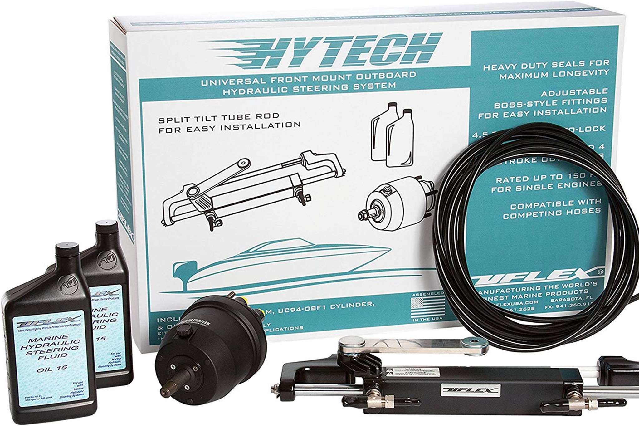 Hytech 3.0 FM Hydraulic Steering Package