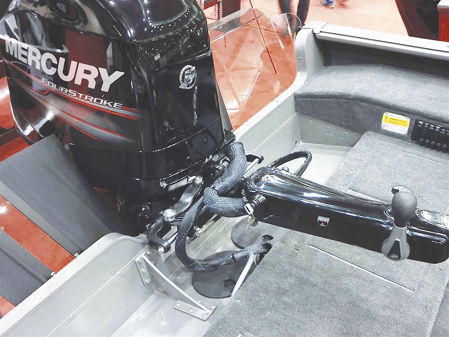 ZTF Tiller M1T Complete 43058 B Mercury Big Tiller