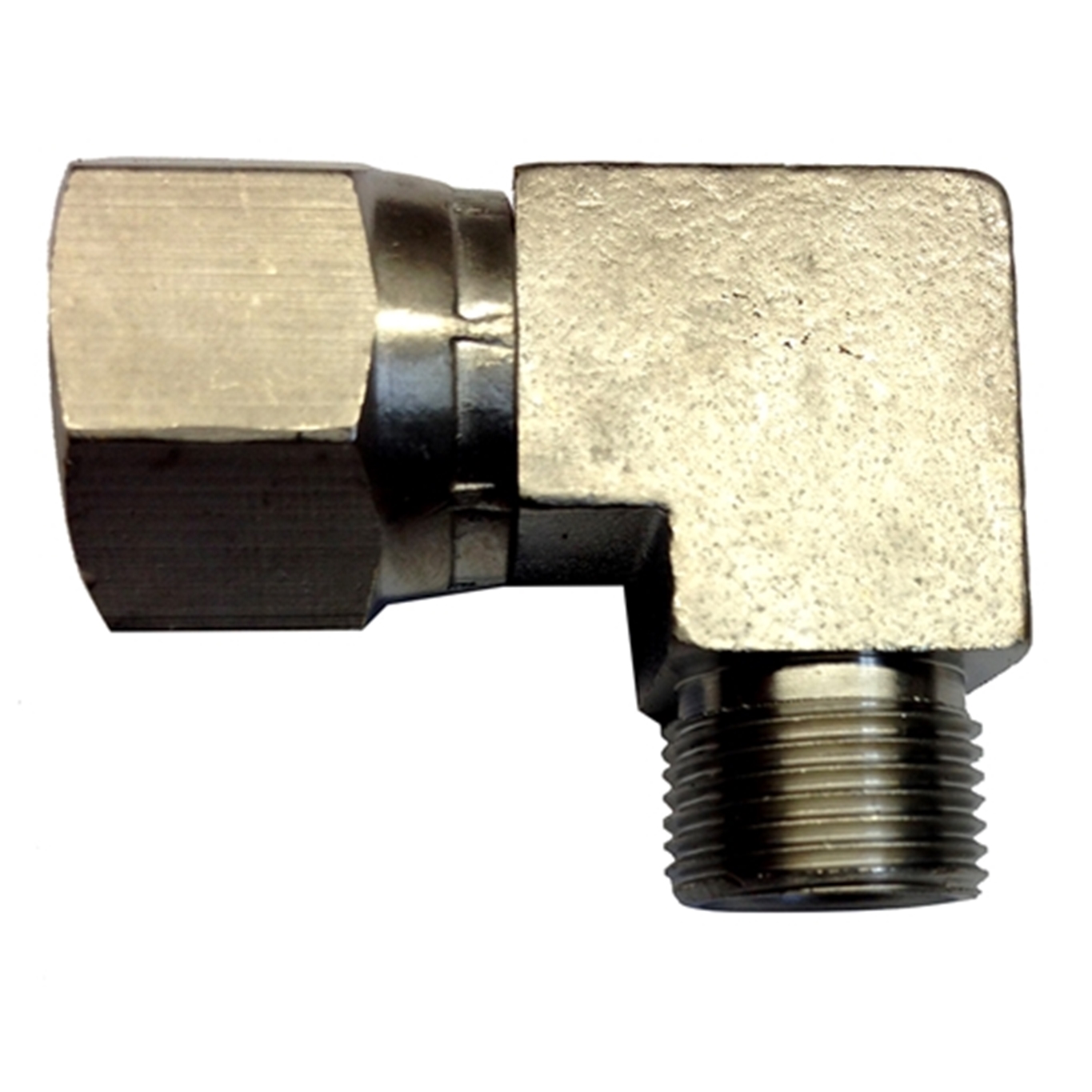 MD38 NI 90-Degree 3/8 NI Plate Comp Fitting