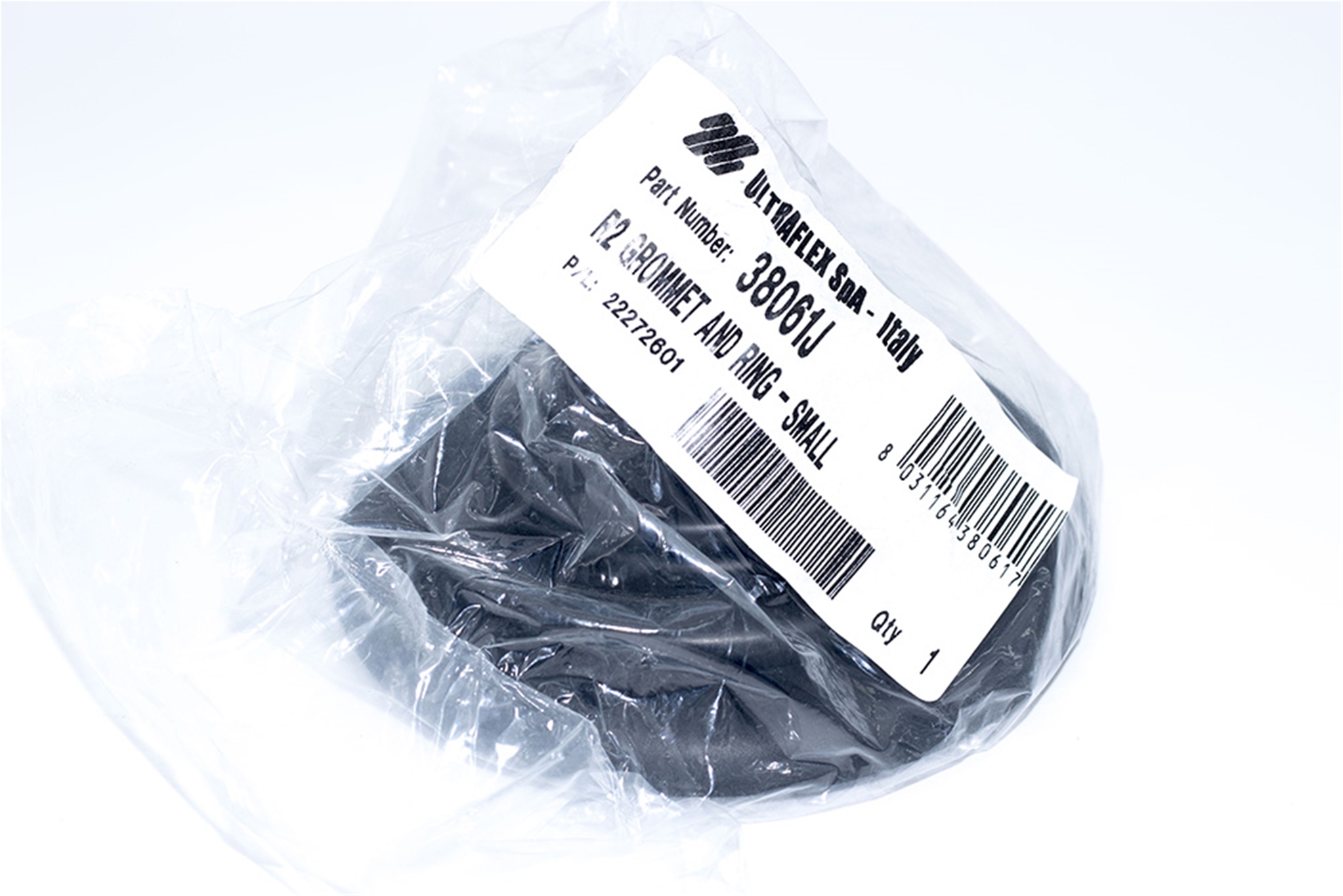 R2 38061J Black Grommet 2.5" H x 4" W