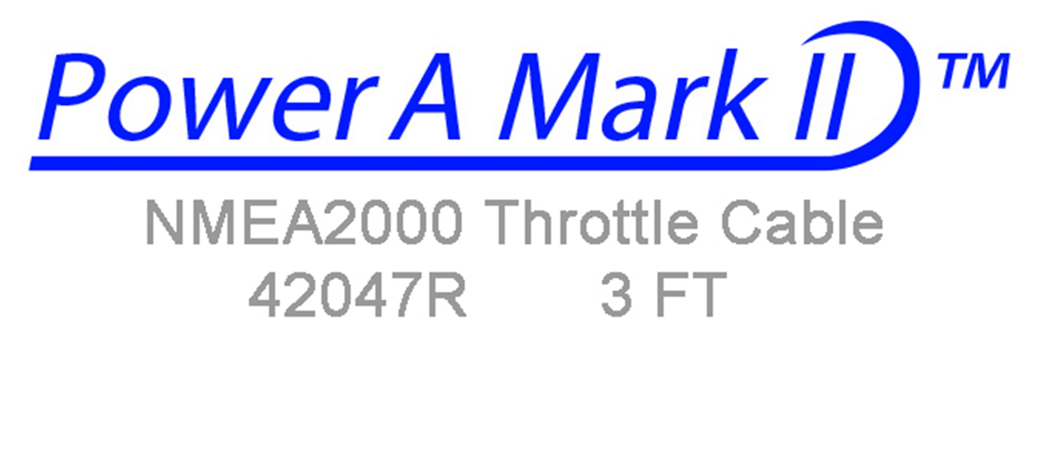 42047R NMEA 2000 Throttle Cable 3 Ft Length