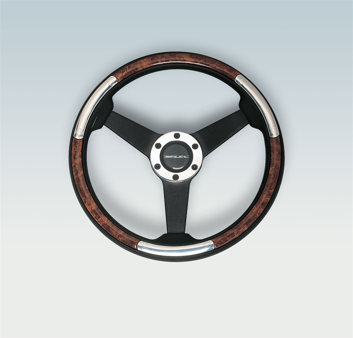 Linosa-BR/B Burlwood Inserts/Black Spokes 13.8"