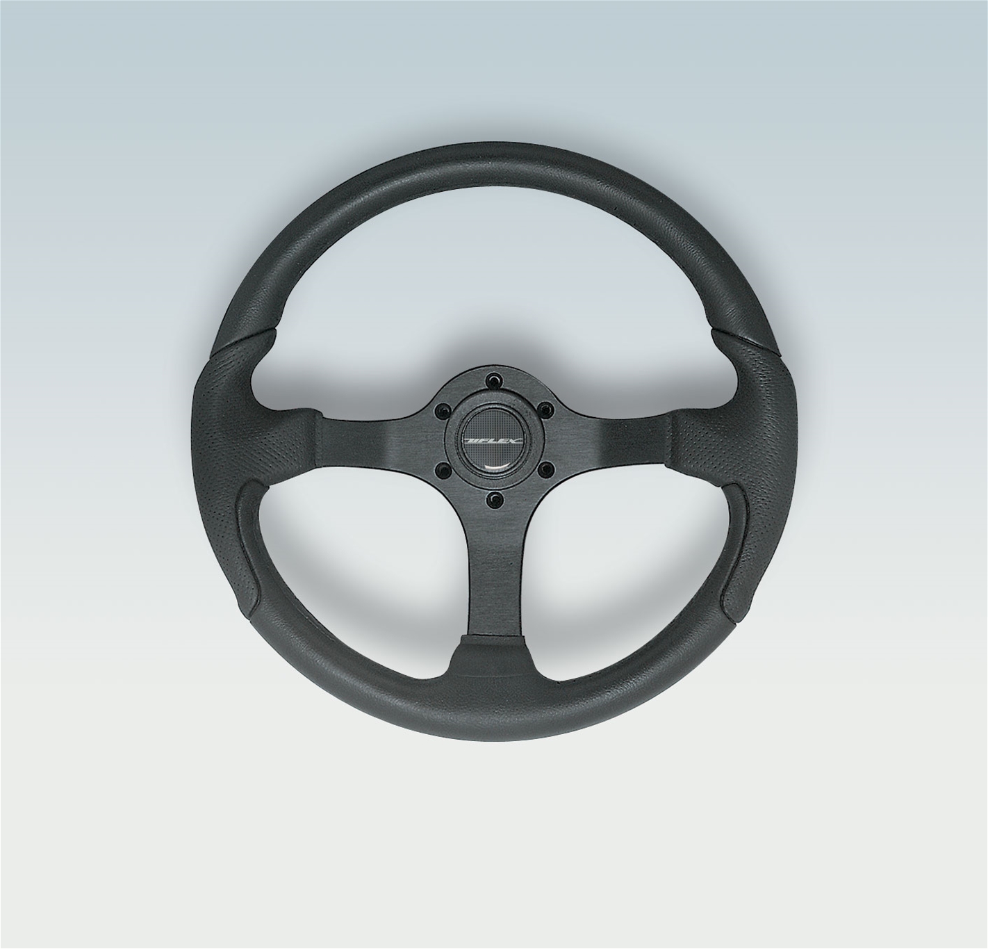 Nisida 61812 M Black Grip Black Spoke 13.8" Dia