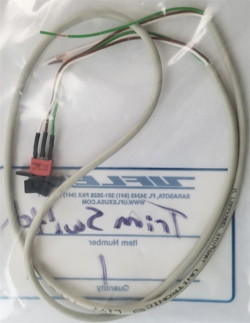 Uflex Trim Switch 
