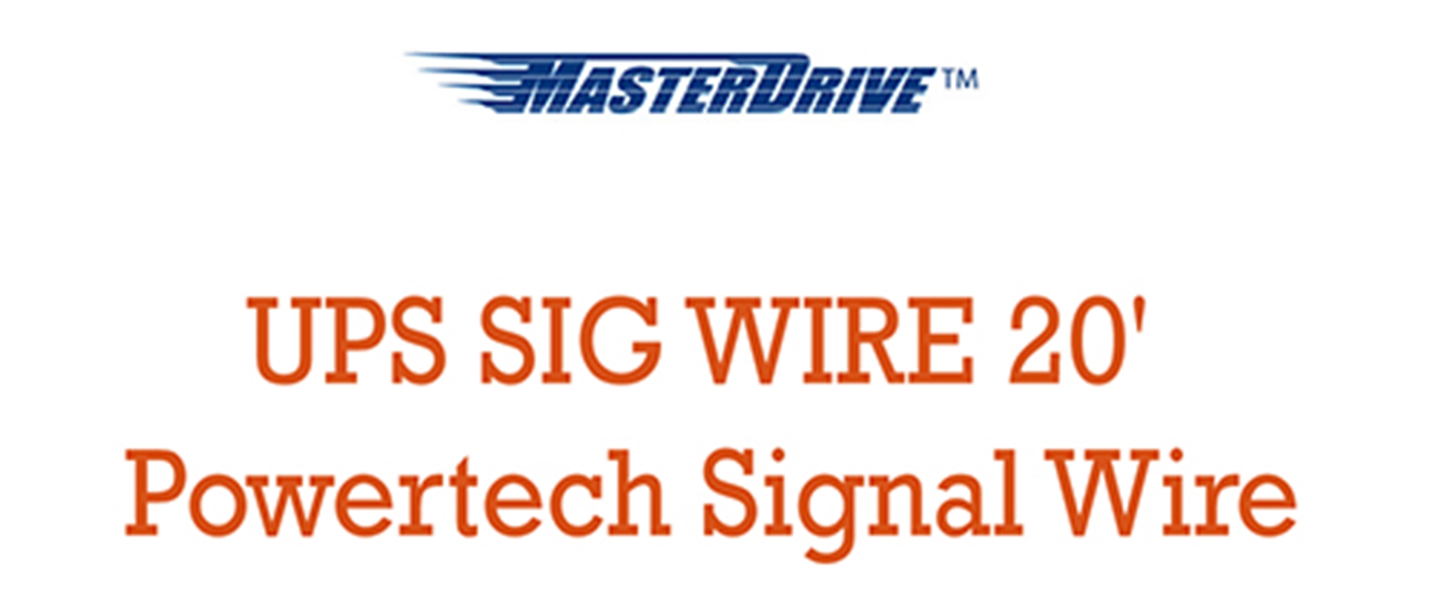 UPS SIG WIRE 20' Powertech Signal Wire