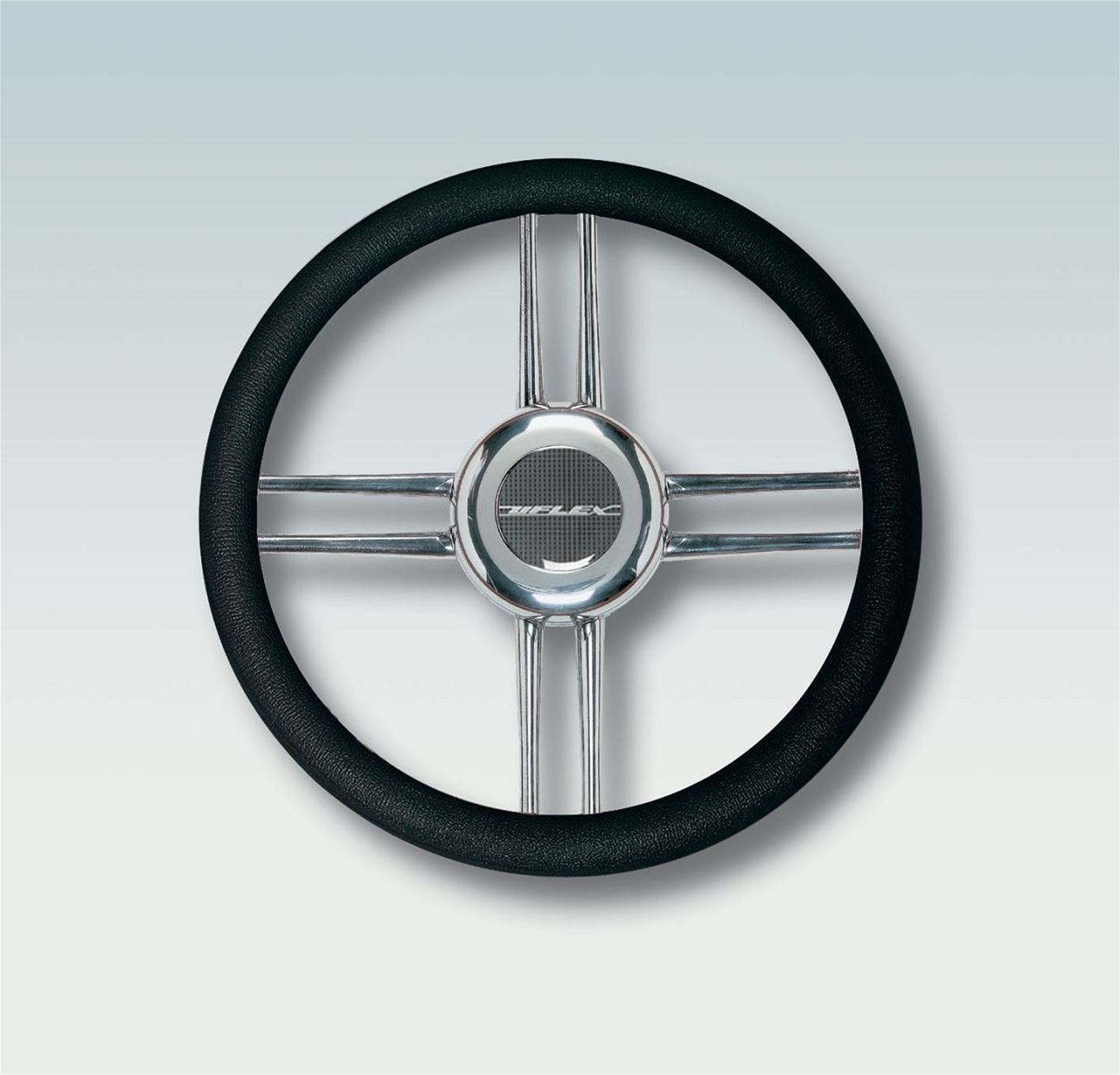 V10B 41693 U Black Poly Grip 8 Ss Spokes