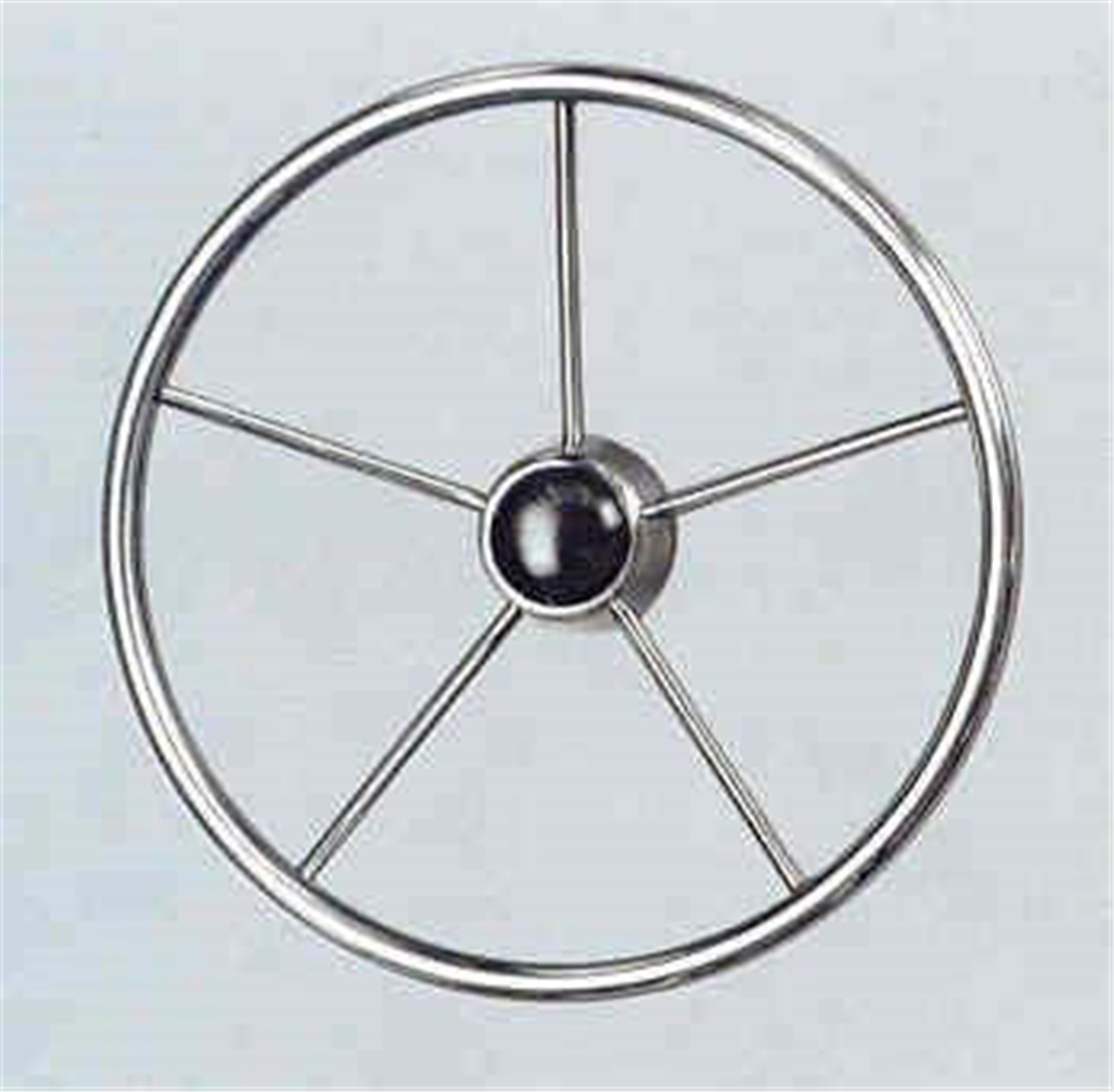 V43 Stainless Steel Steering Wheel 15.5" Dia