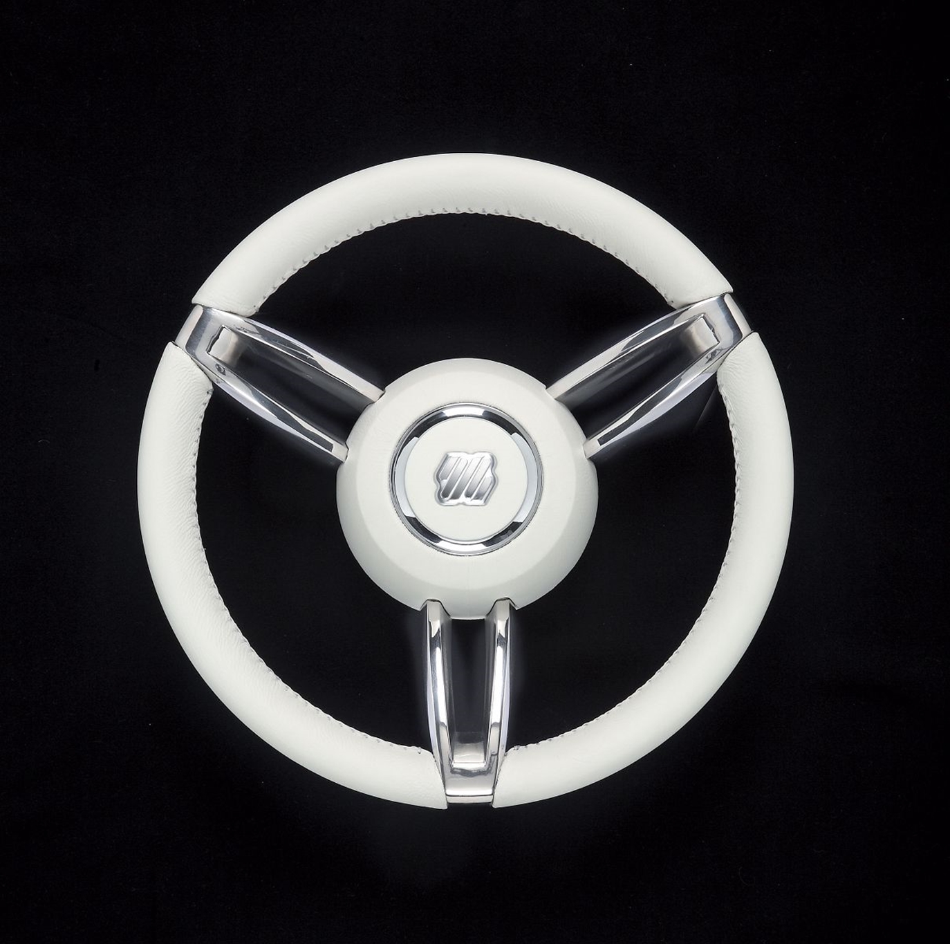 Boccanegra Gra W 67295B Sky Grip Painted Hub White
