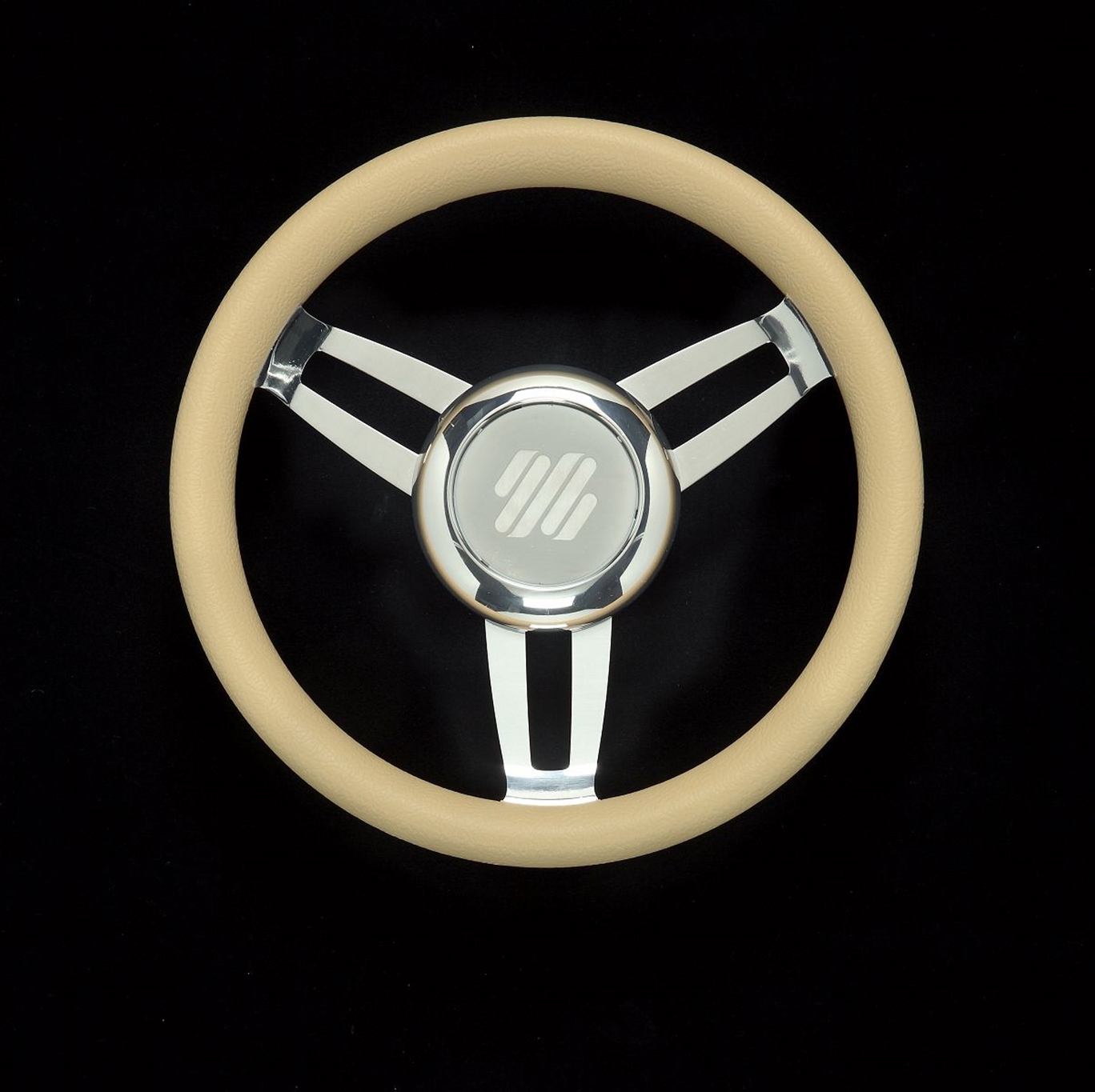 Foscari U/CH/CR 67304 Z Cream Poly Grip Chrome Hub 13.8