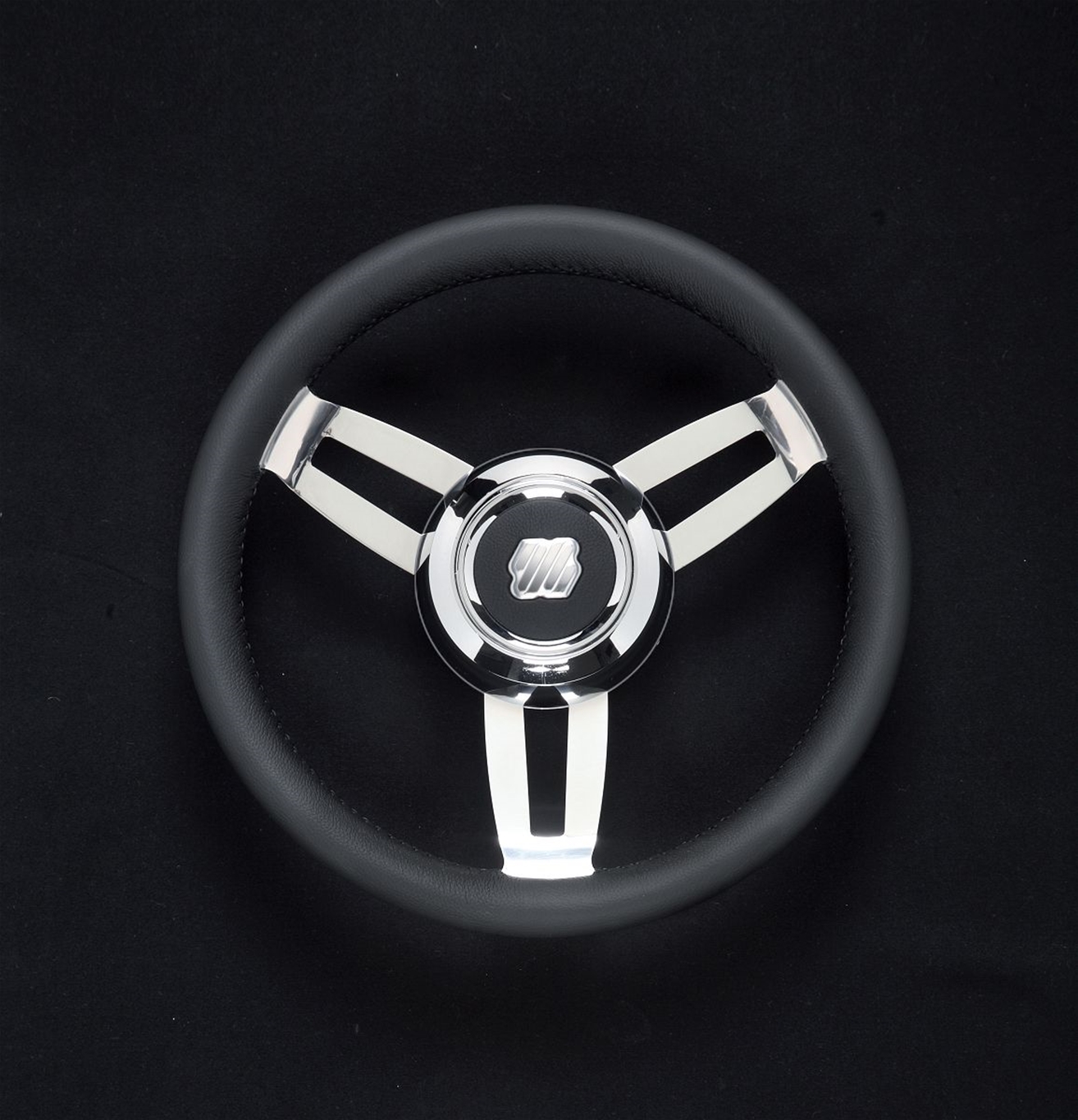 Morosini Bch 68000 H Black Leather Chrome Hub 13.8