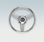 V27 Soft Grip  Stainless Steering Wheel 13.8"